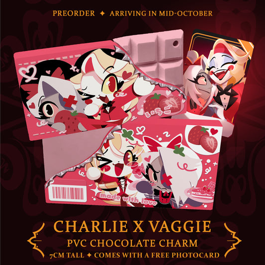 Charlie x Vaggie PVC Chocolate Charm