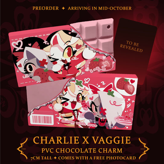 [PRE-ORDER] Charlie x Vaggie PVC CHocolate Charm