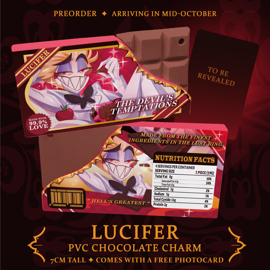 [PRE-ORDER] Lucifer PVC CHocolate Charm