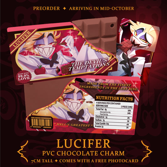 Lucifer PVC Chocolate Charm