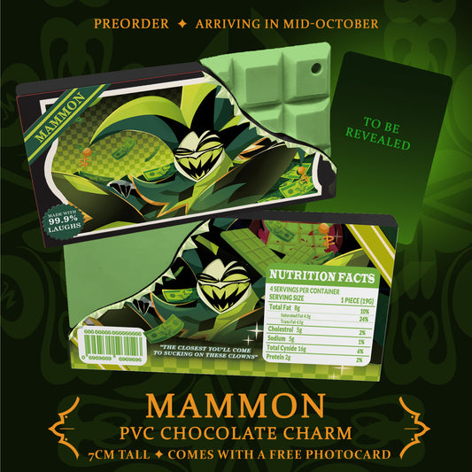 [PRE-ORDER] Mammon PVC CHocolate Charm (Copy)