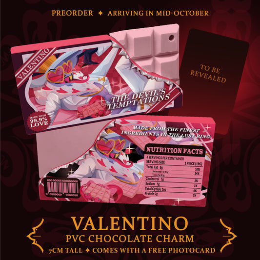 [PRE-ORDER] Valentino PVC CHocolate Charm