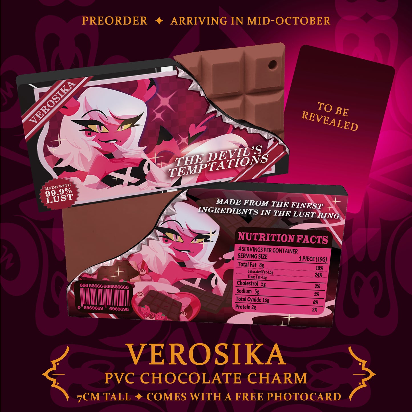 [PRE-ORDER] Verosika PVC CHocolate Charm