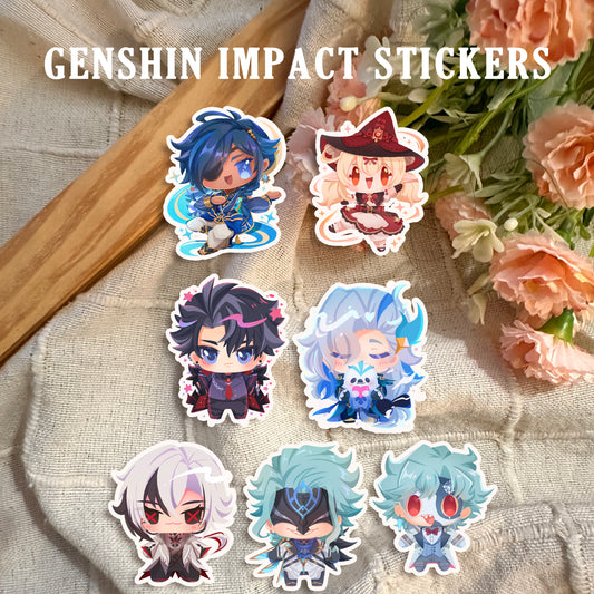 Mini Genshin Impact Stickers