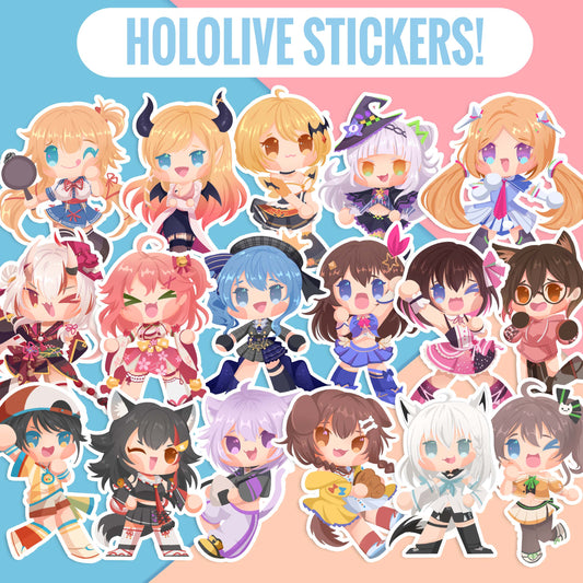 Hololive JP/EN/ID Stickers