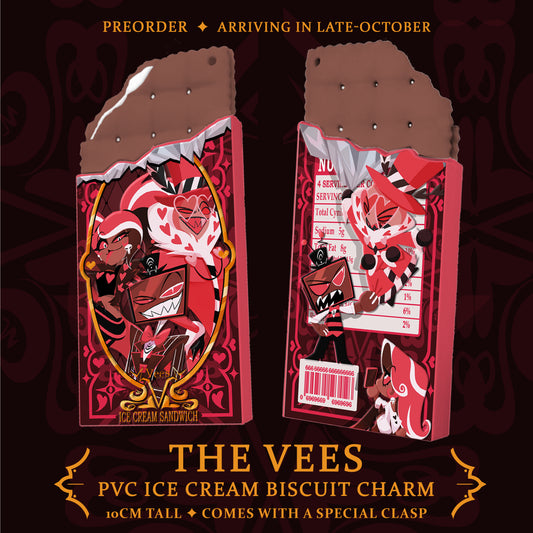 [PRE-ORDER] The Vees Ice cream Biscuit charms