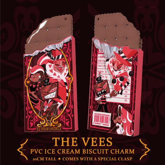The Vees Ice cream Biscuit charms