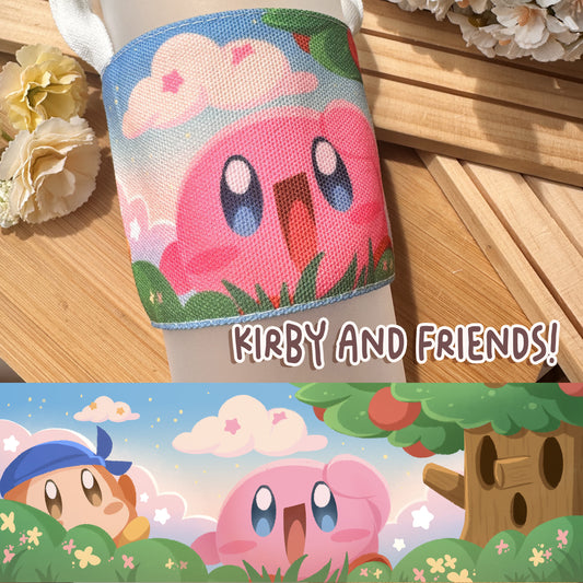 Kirby and Friends Cupsleeve