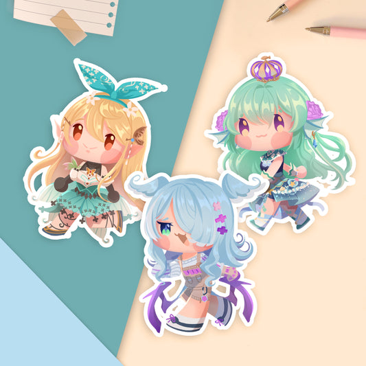 Lazulight (Nijisanji EN) - Chibi Sticker Set