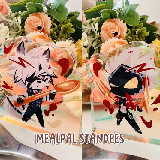 Zenless Zone Zero Thick Acrylic Mealpals Standees