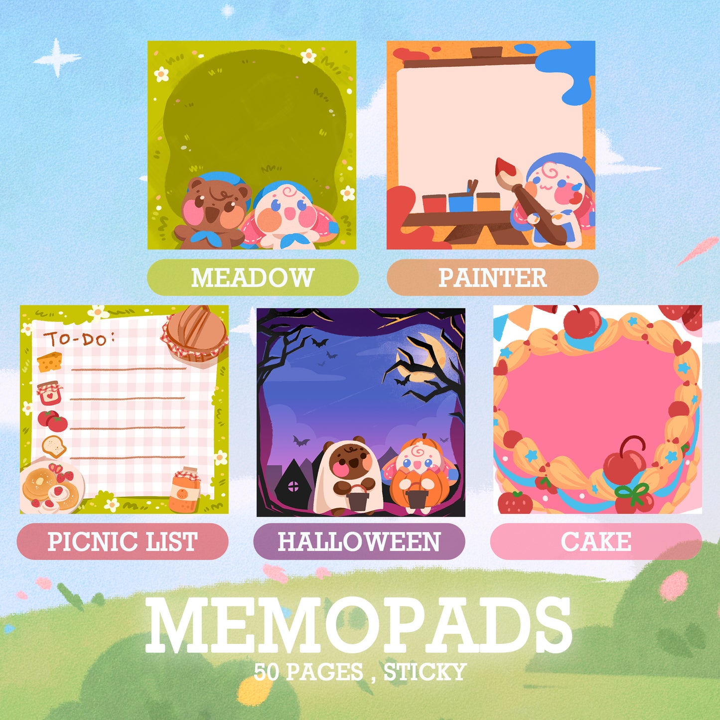 OC Memopads