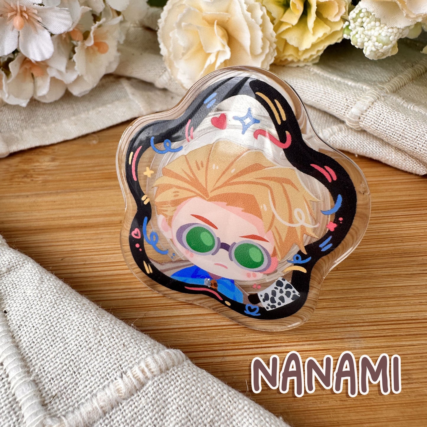 Jujutsu Kaisen chibi Acrylic Phone Grip