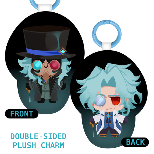 (PREORDER) 65 Dottore Squeaky Plushie Keychain