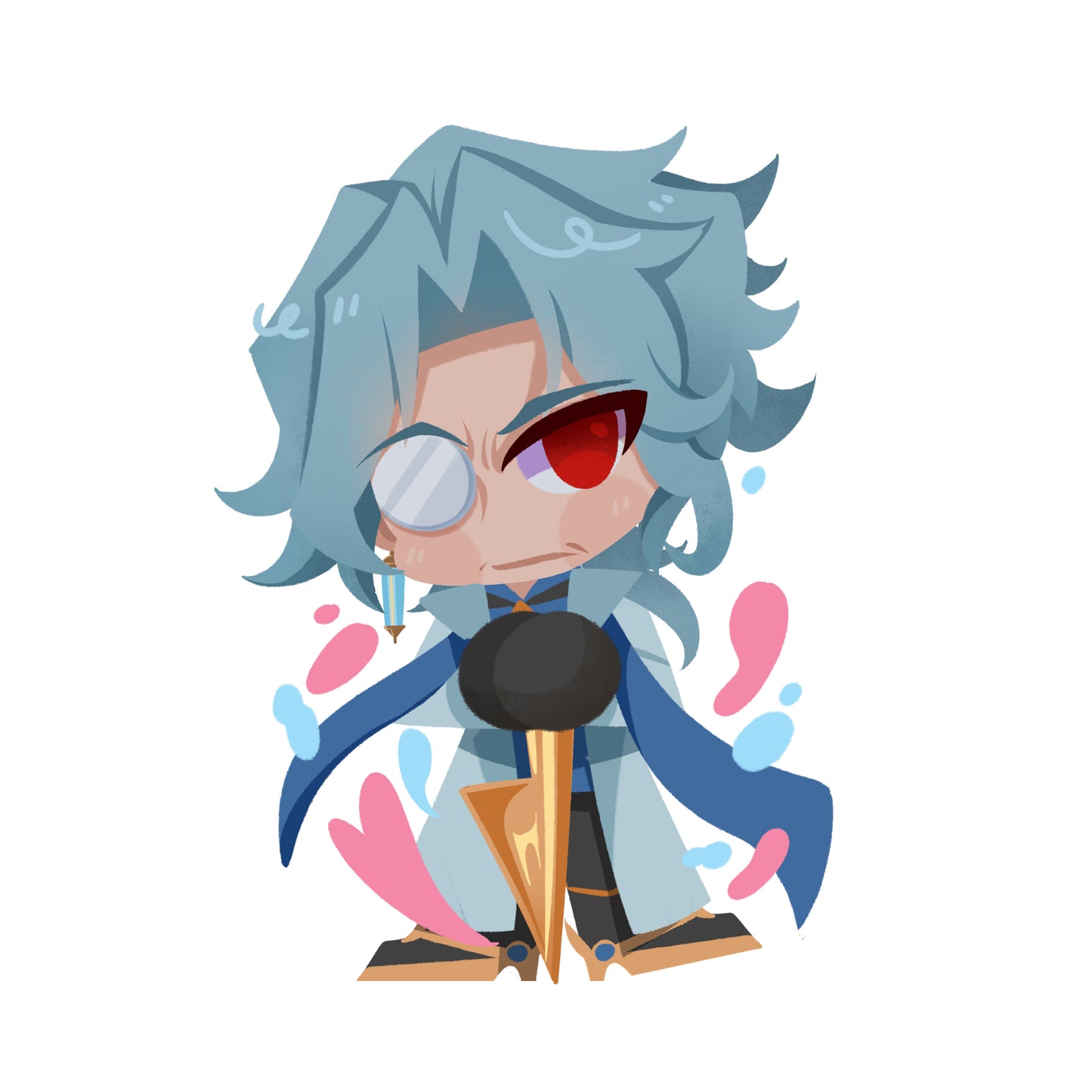 (PREORDER) Dottore segments Acrylic Mealpals Standees