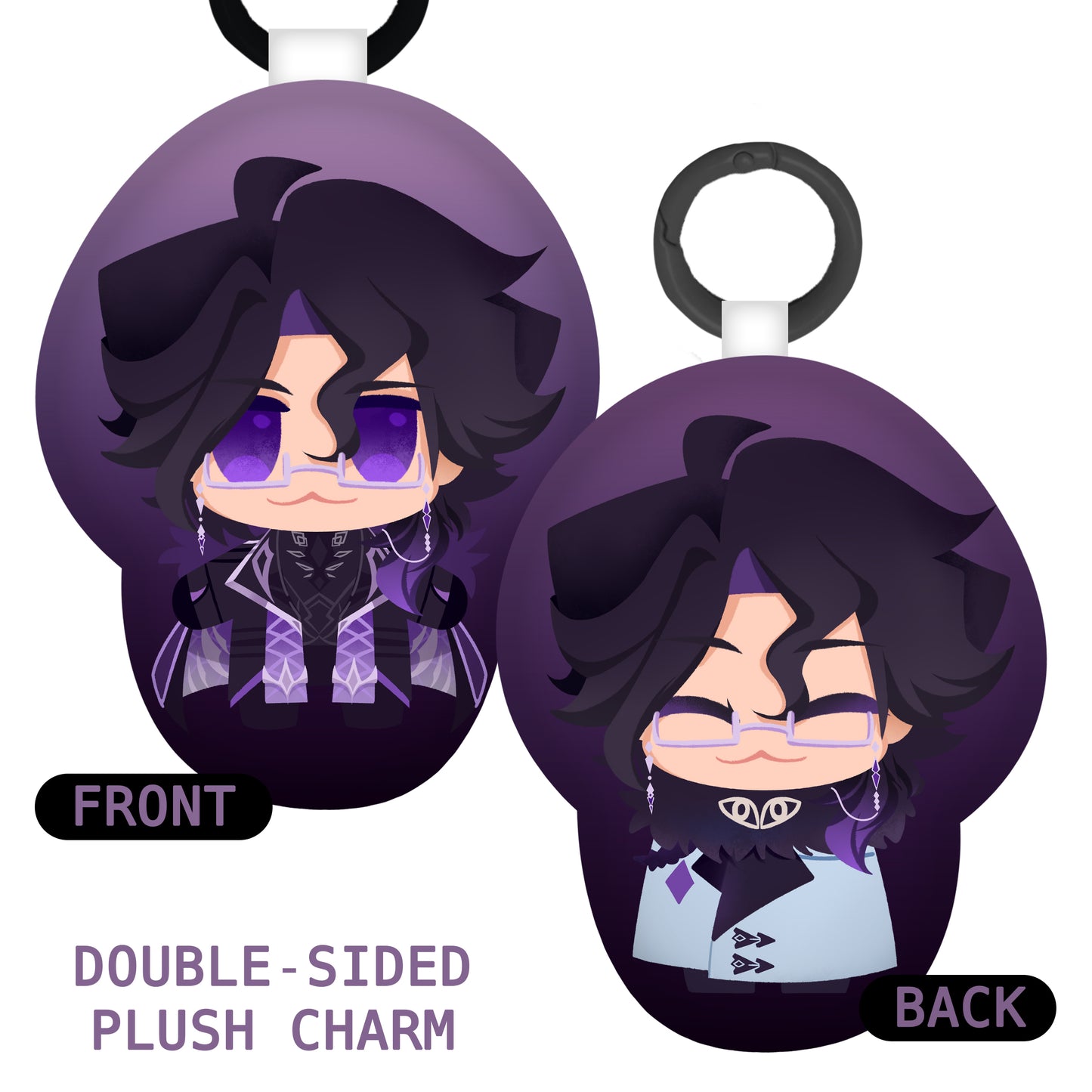(PREORDER) Pantalone Squeaky Plushie Keychain