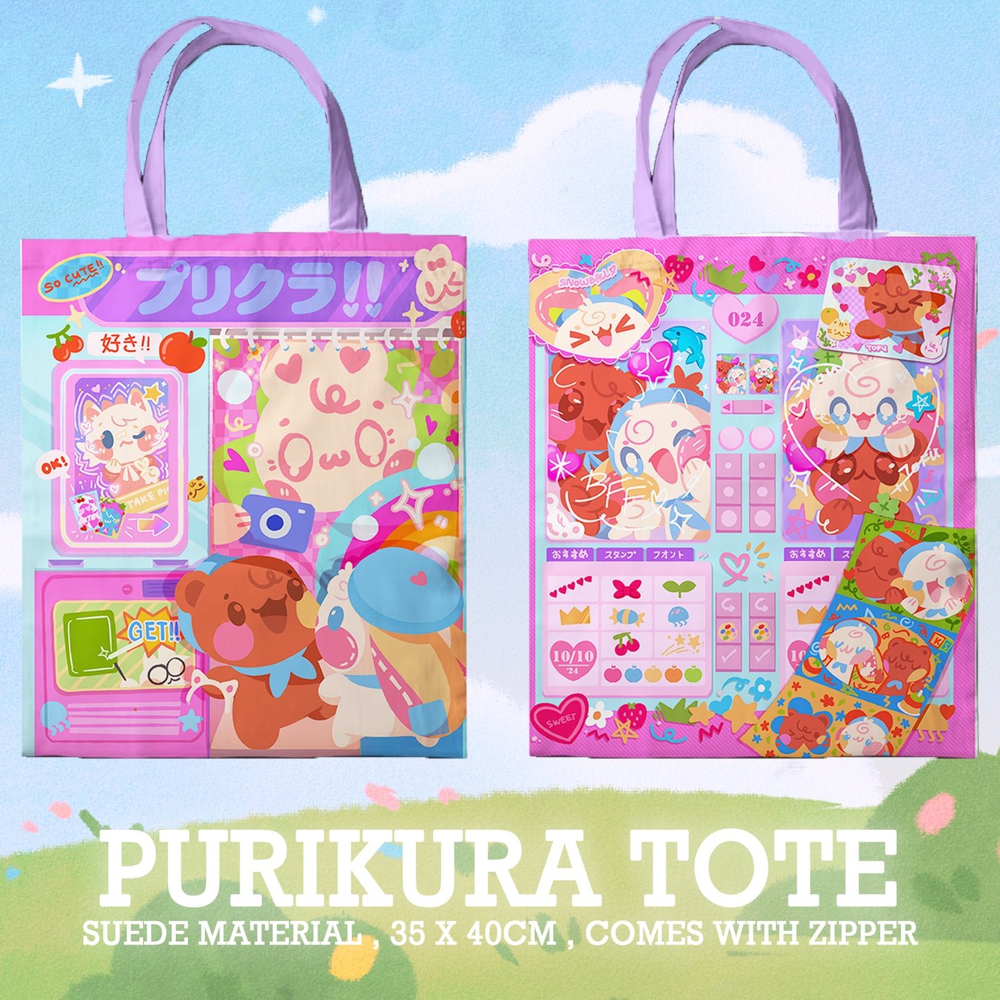 Purikura Totebag