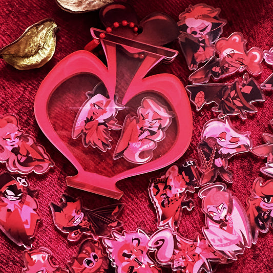 Love Potion - DIY Shaker charm - Hazbin Hotel Valentines Day special