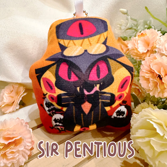 Sir Pentious - Hazbin Hotel - Squeaky Plushie Keychain