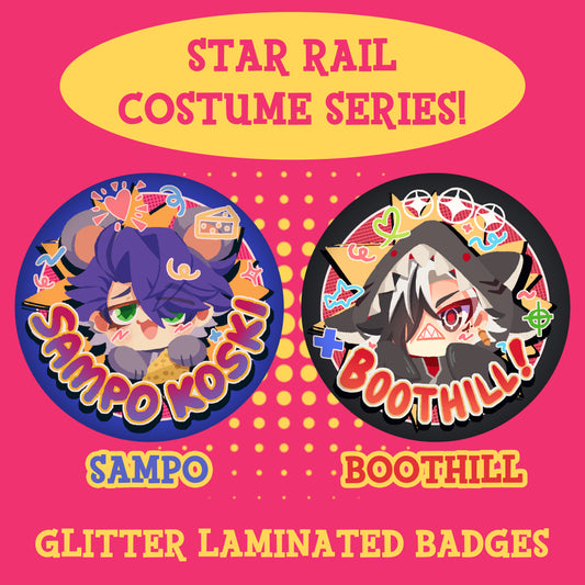 Star Rail Costume series Badges