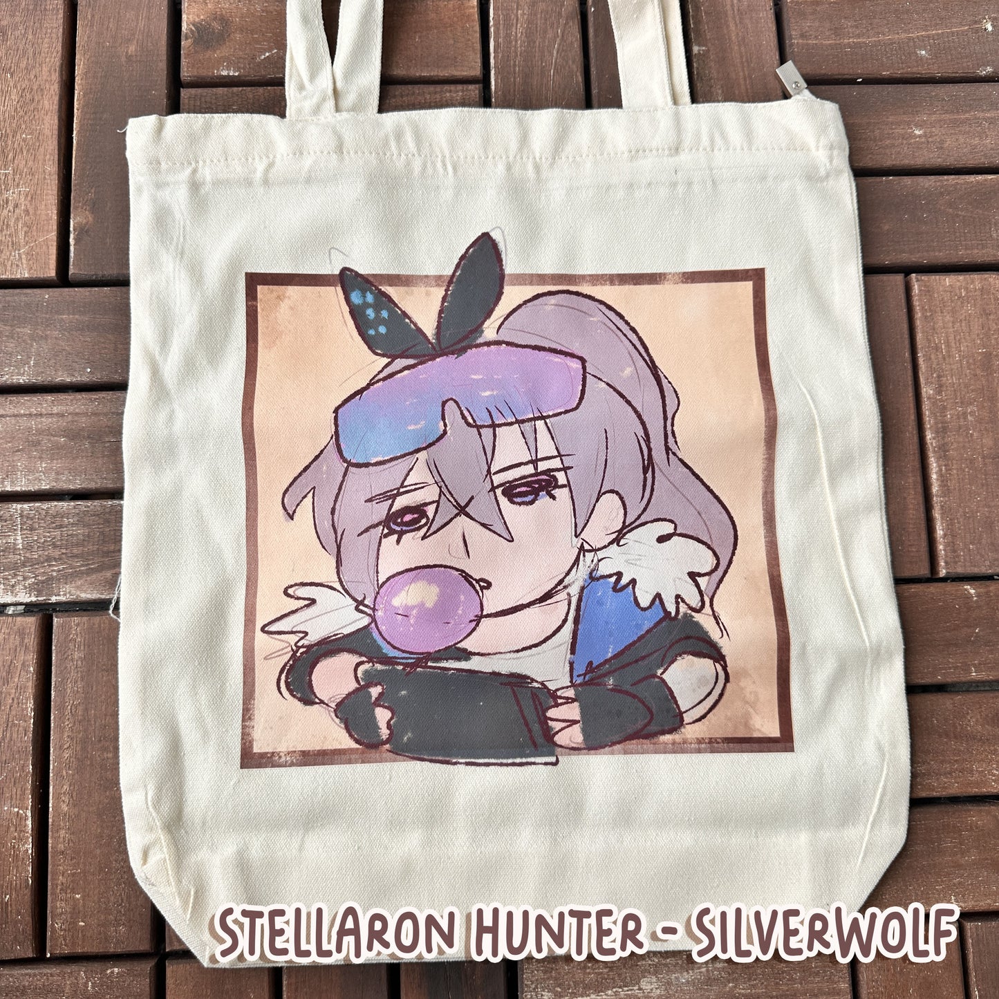 Honkai Star Rail Cute Canvas Totebag