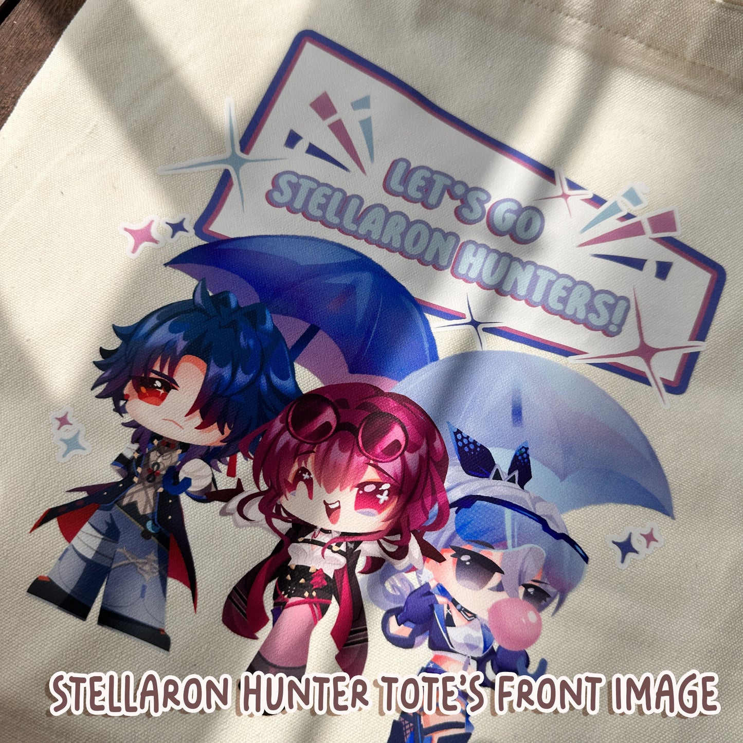 Honkai Star Rail Cute Canvas Totebag