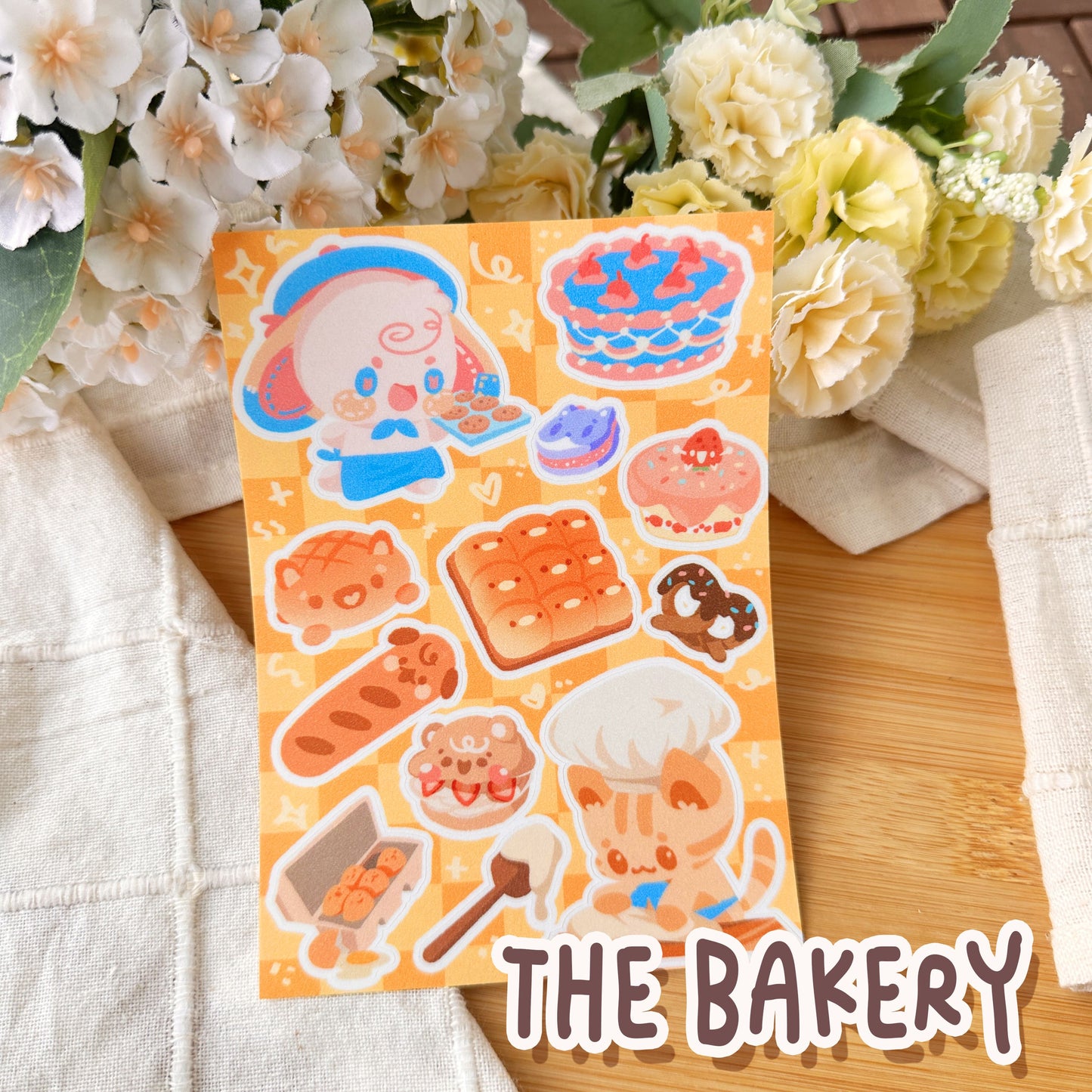 Original glittery sticker sheets