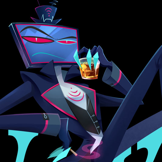(PREORDER) Finale Vox Standee (Hazbin Hotel)