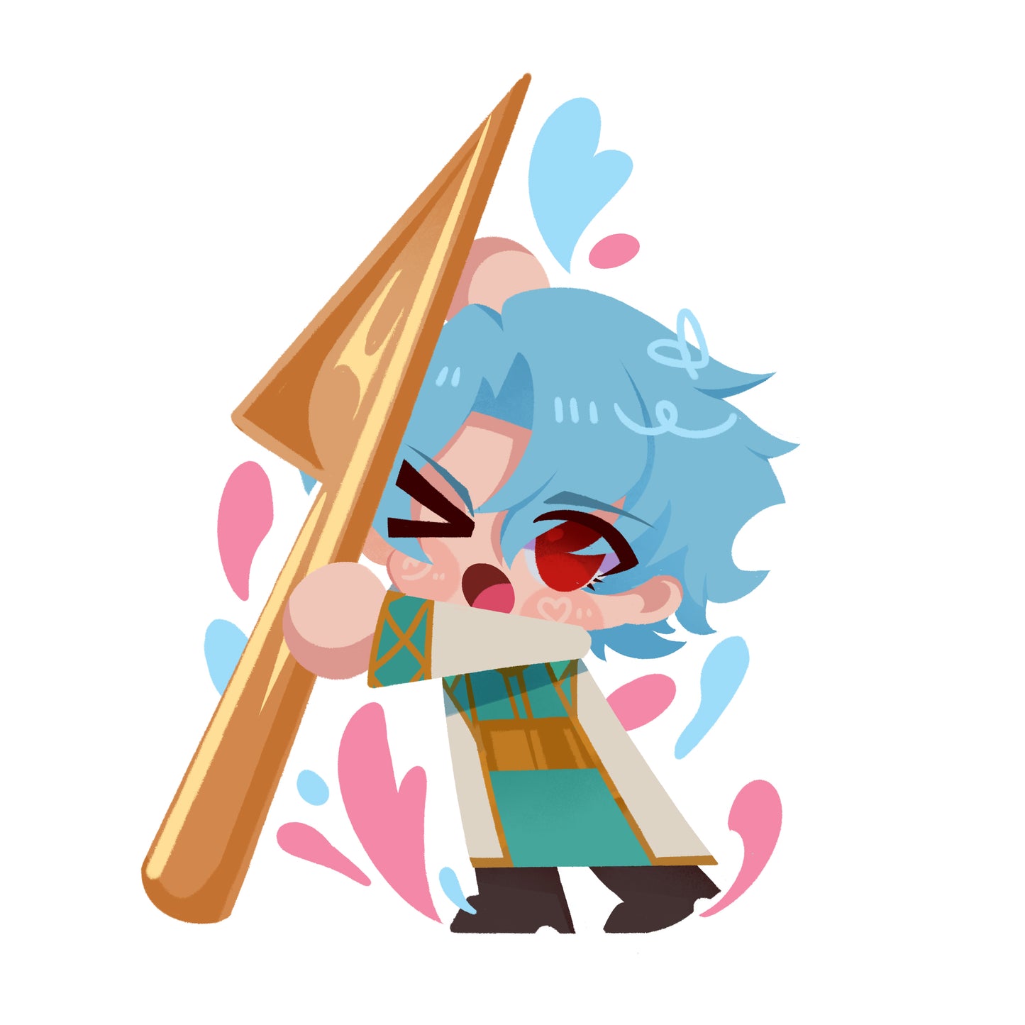 (PREORDER) Dottore segments Acrylic Mealpals Standees