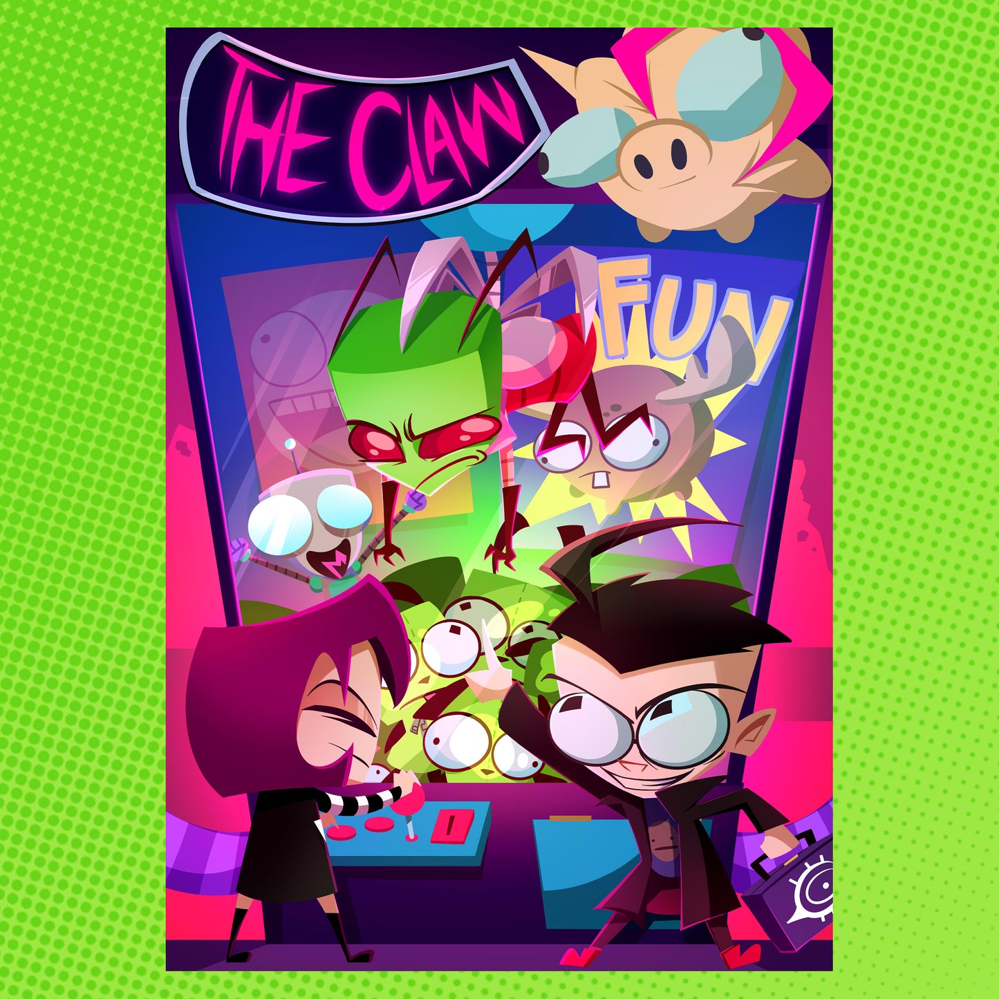 Invader Zim Print